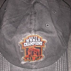 Giants dad cap